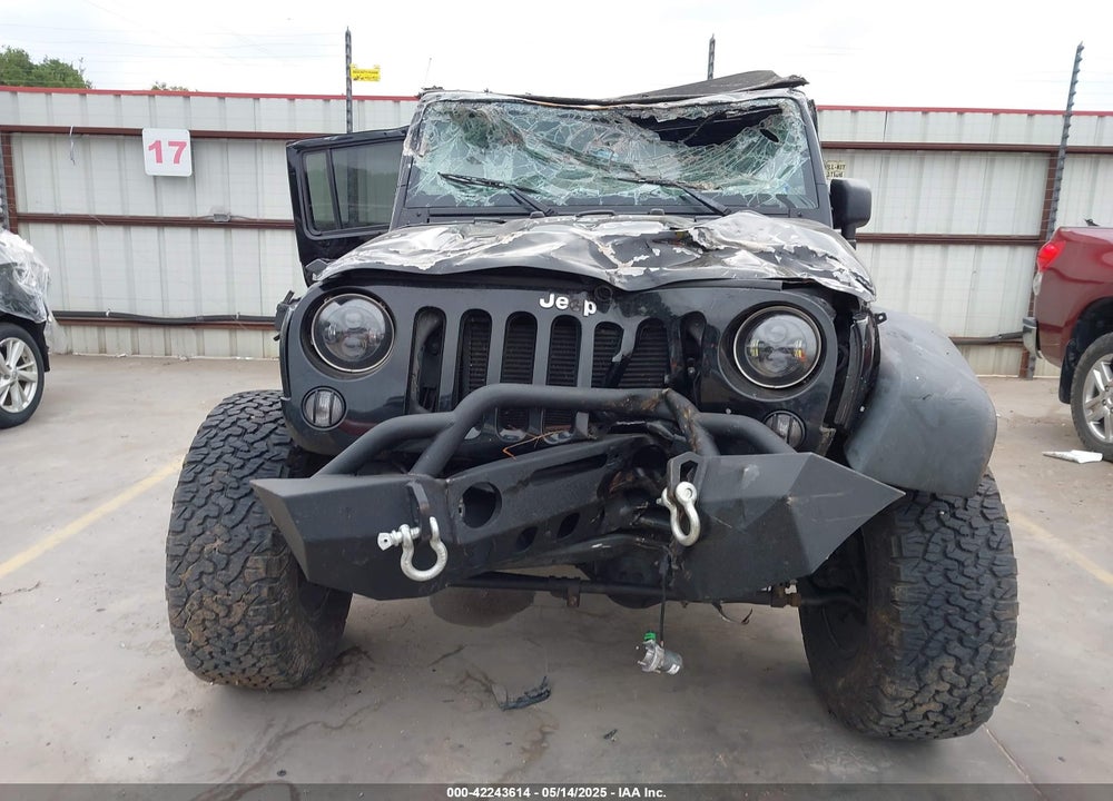 2016 JEEP WRANGLER UNLIMITED RUBICON HARD ROCK VIN: 1C4HJWFG8GL291198