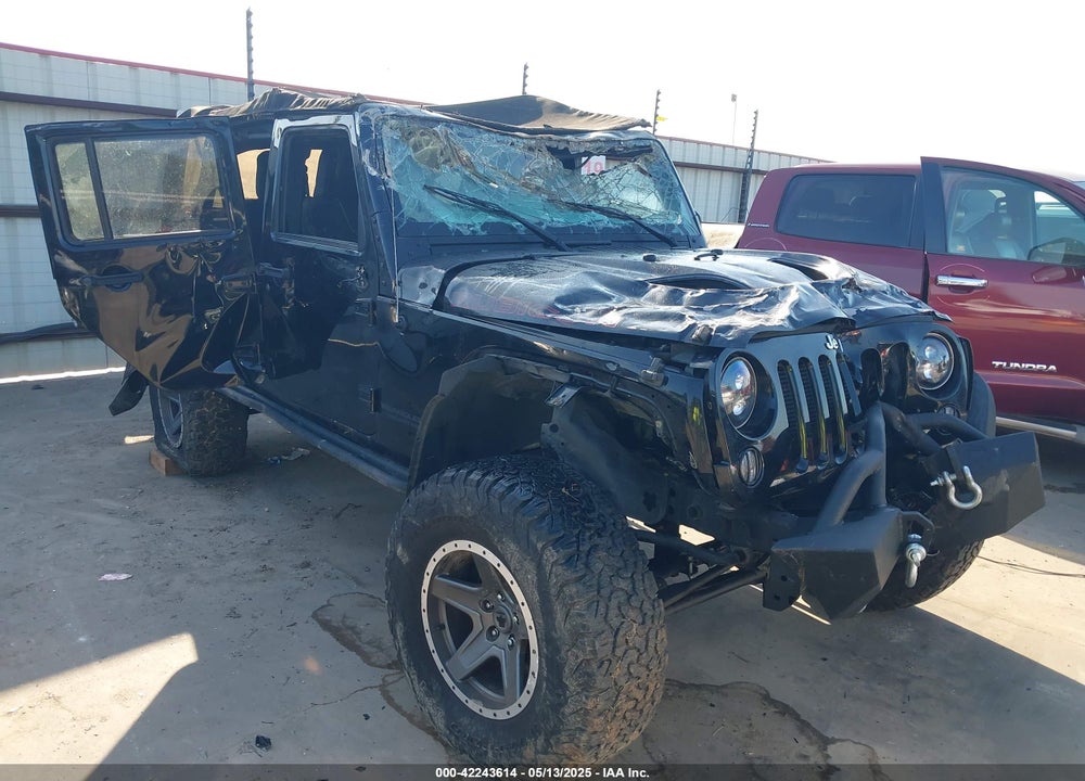2016 JEEP WRANGLER UNLIMITED RUBICON HARD ROCK VIN: 1C4HJWFG8GL291198