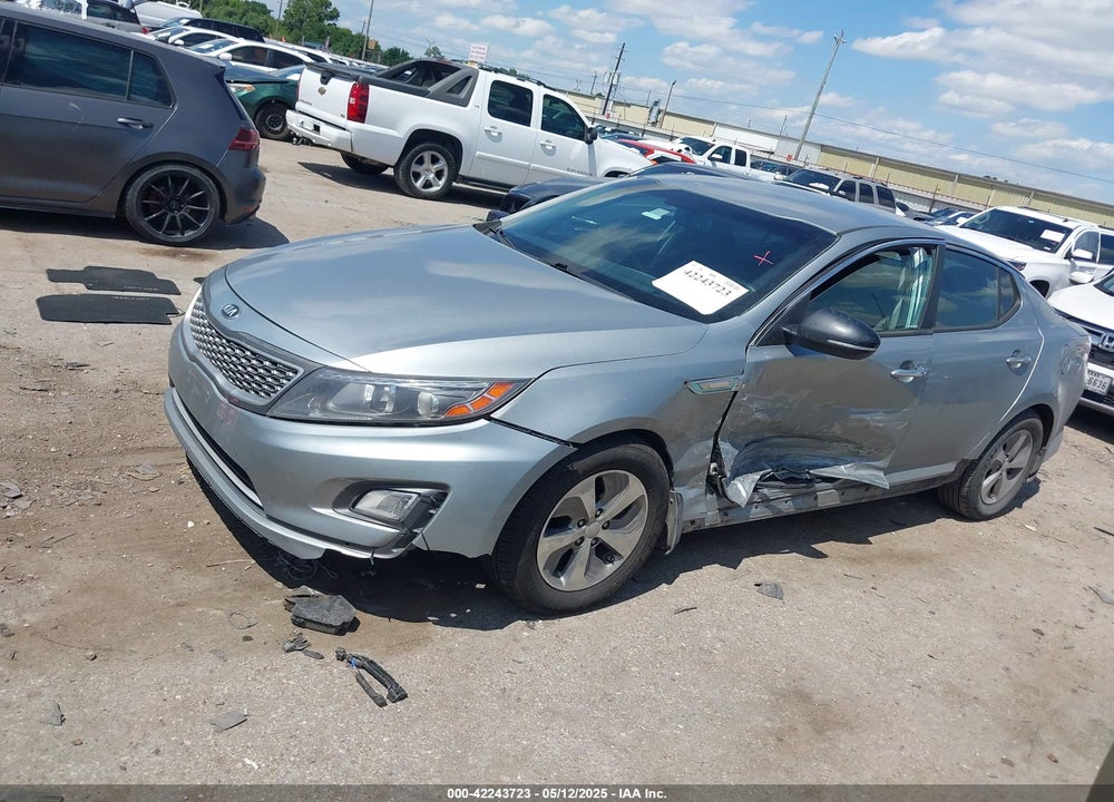 2015 KIA OPTIMA HYBRID VIN: KNAGM4AD4F5087518