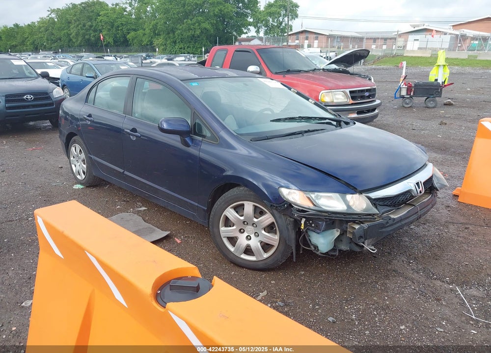 2011 HONDA CIVIC LX VIN: 2HGFA1F55BH547779