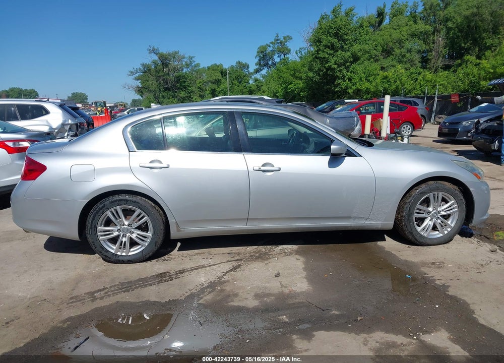 2011 INFINITI G37X VIN: JN1CV6AR2BM353448