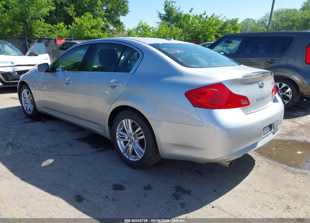 2011 INFINITI G37X VIN: JN1CV6AR2BM353448