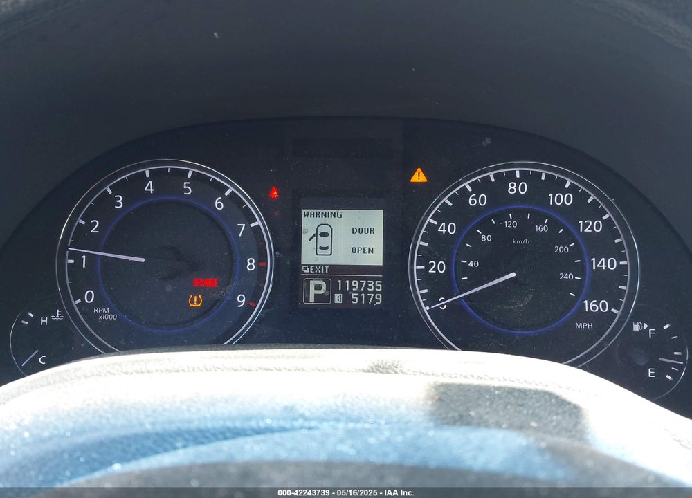 2011 INFINITI G37X VIN: JN1CV6AR2BM353448