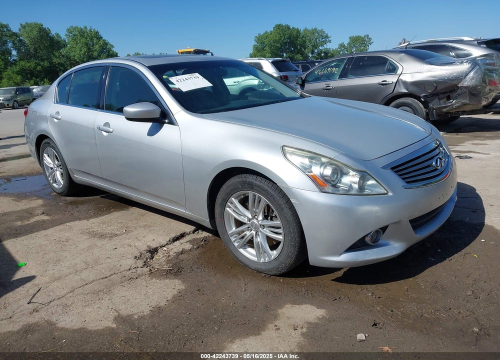 2011 INFINITI G37X VIN: JN1CV6AR2BM353448