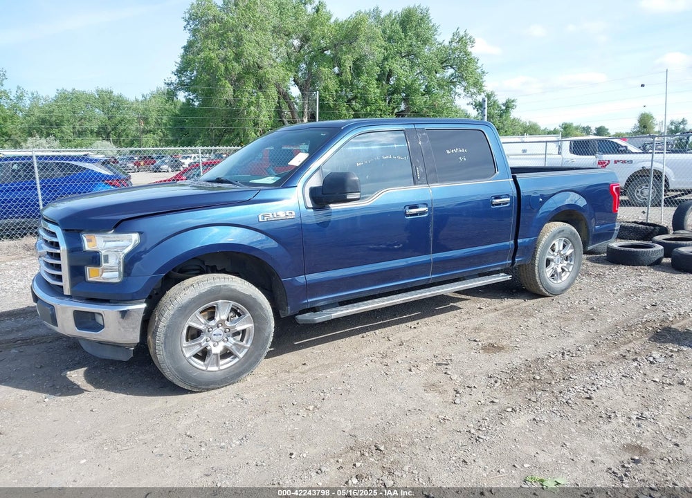 2015 FORD F-150 XLT VIN: 1FTEW1CP0FKD43603