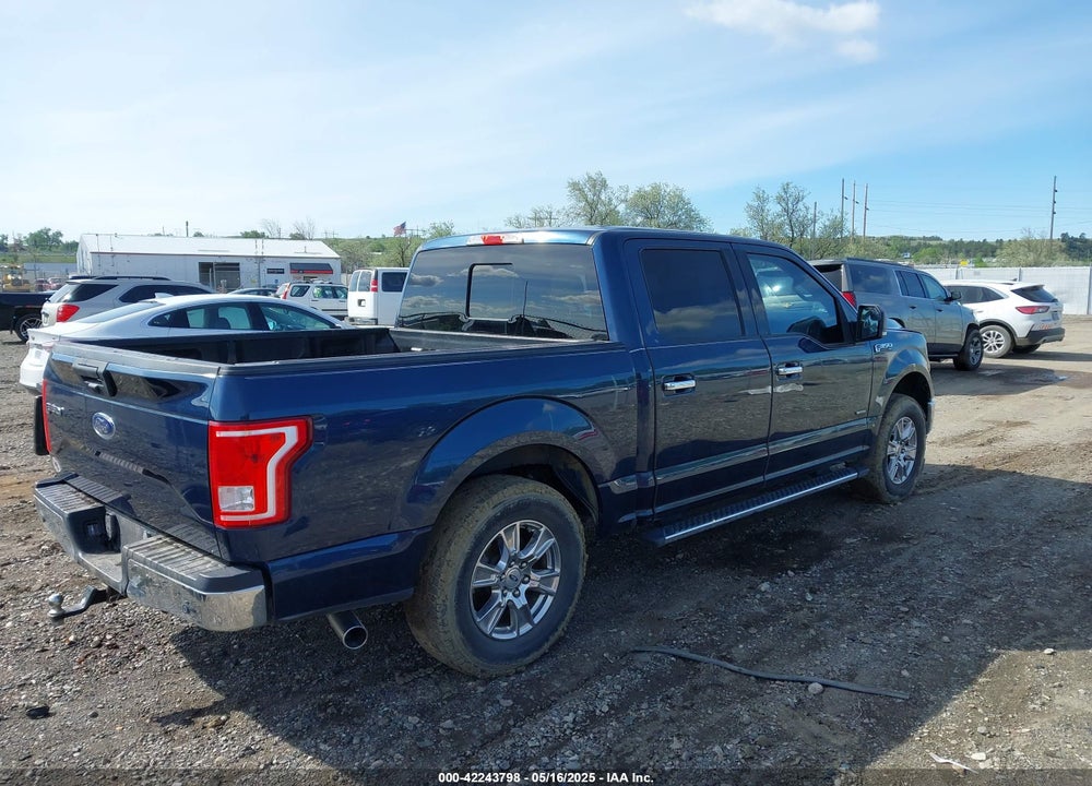 2015 FORD F-150 XLT VIN: 1FTEW1CP0FKD43603