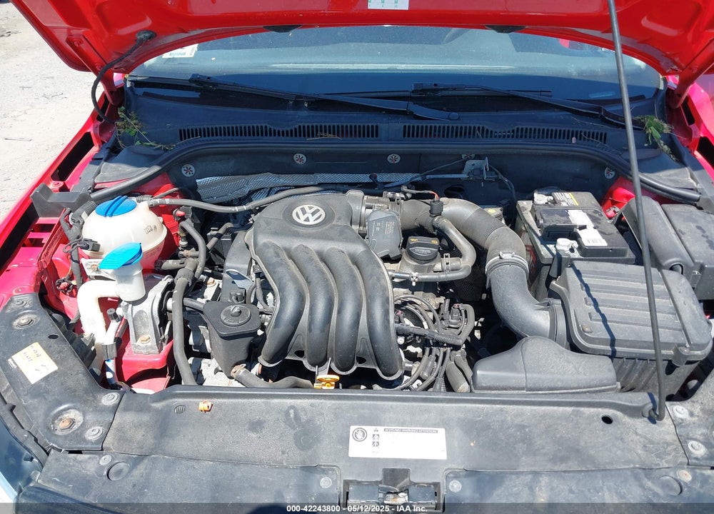 2012 VOLKSWAGEN JETTA VIN: 3VW1K7AJ3CM343852