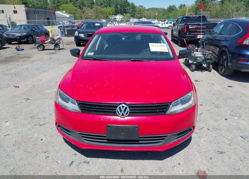 2012 VOLKSWAGEN JETTA VIN: 3VW1K7AJ3CM343852
