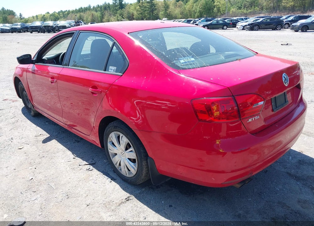 2012 VOLKSWAGEN JETTA VIN: 3VW1K7AJ3CM343852
