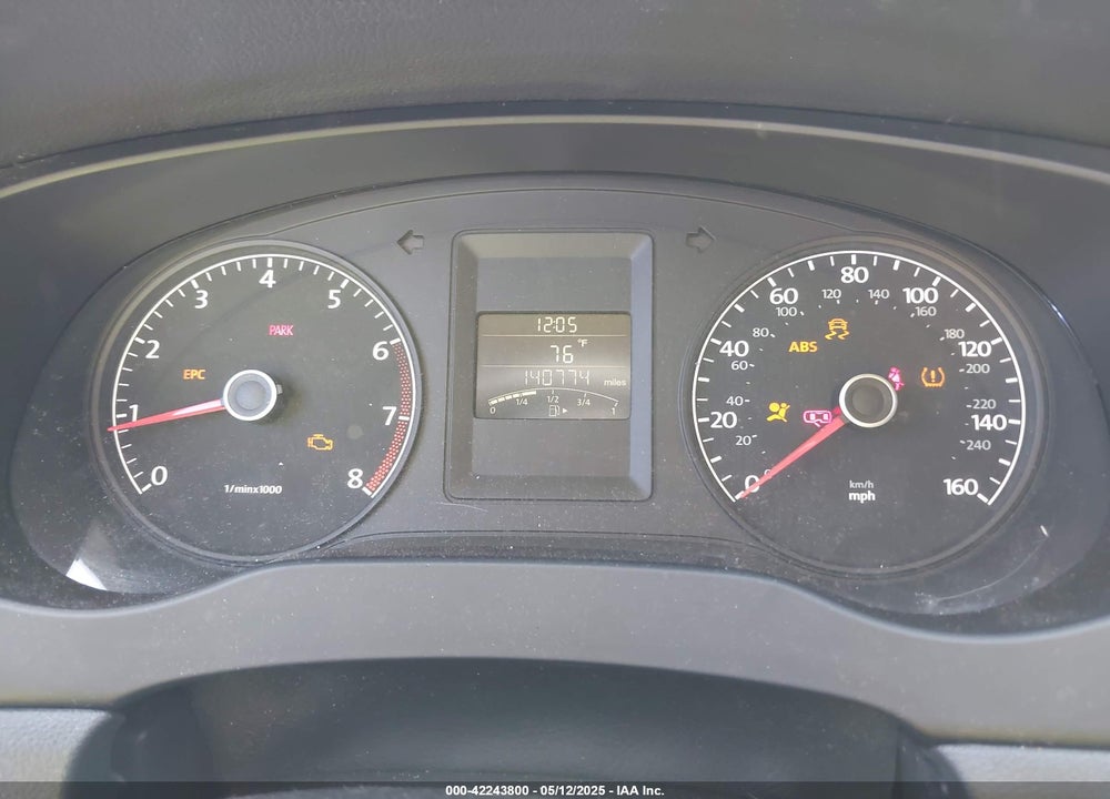 2012 VOLKSWAGEN JETTA VIN: 3VW1K7AJ3CM343852