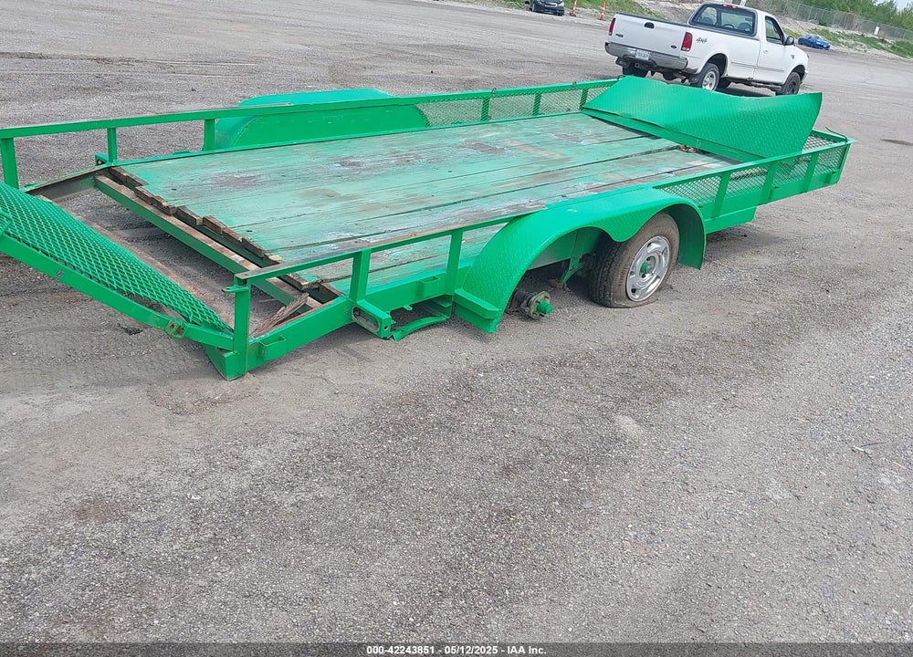 2006 JERRY JAMES UTILITY TRAILER VIN: 4BXUC18226S008259