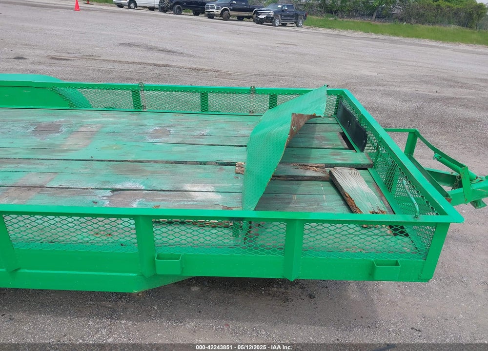 2006 JERRY JAMES UTILITY TRAILER VIN: 4BXUC18226S008259