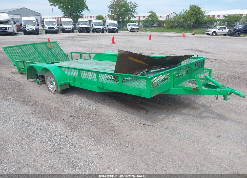 2006 JERRY JAMES UTILITY TRAILER VIN: 4BXUC18226S008259