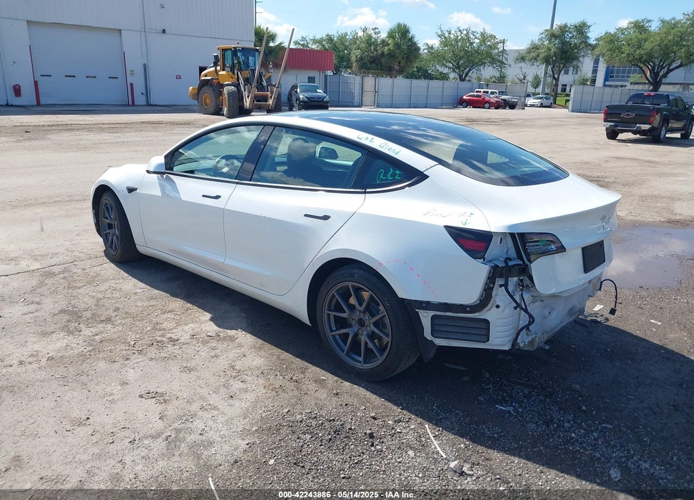 2022 TESLA MODEL 3 VIN: 5YJ3E1EA2NF148570