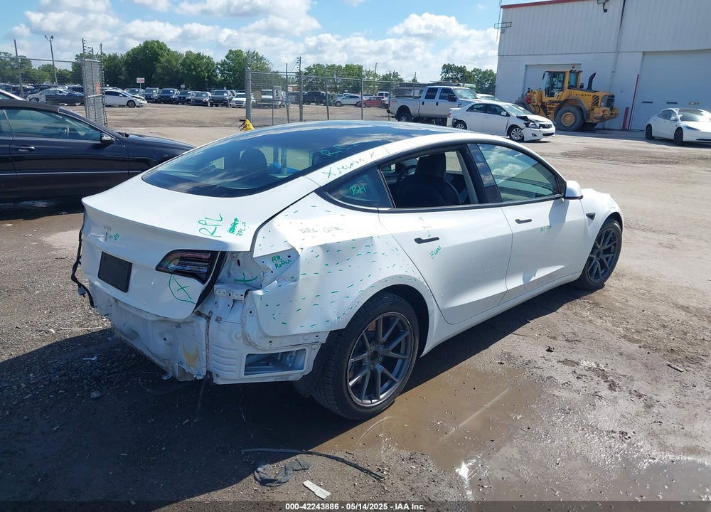 2022 TESLA MODEL 3 VIN: 5YJ3E1EA2NF148570