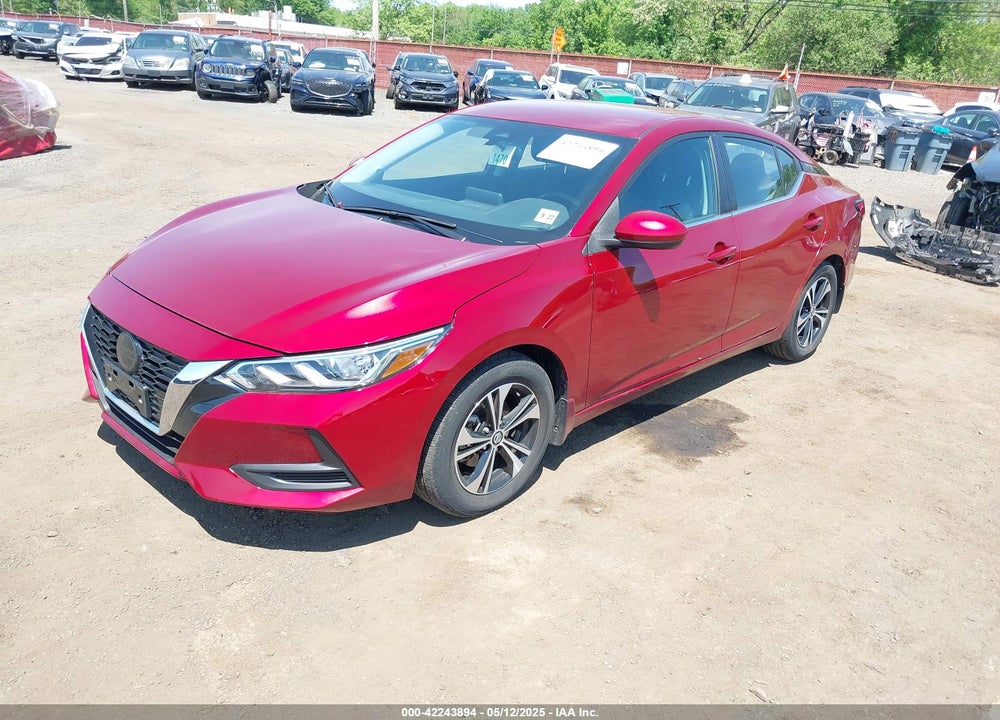 2022 NISSAN SENTRA VIN: 3N1AB8CV9NY292820