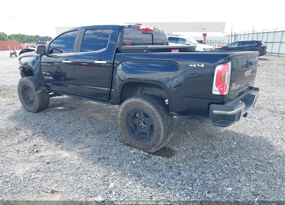 2016 GMC CANYON VIN: 1GTG6DE39G1133836