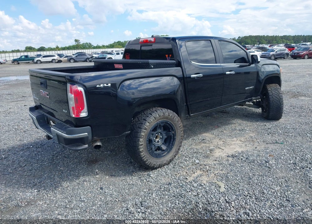 2016 GMC CANYON VIN: 1GTG6DE39G1133836