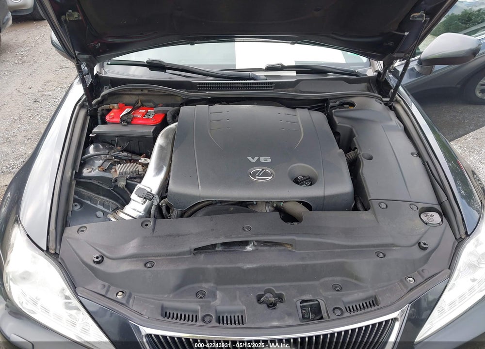2008 LEXUS IS 250 VIN: JTHCK262582025292