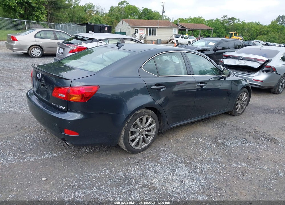 2008 LEXUS IS 250 VIN: JTHCK262582025292