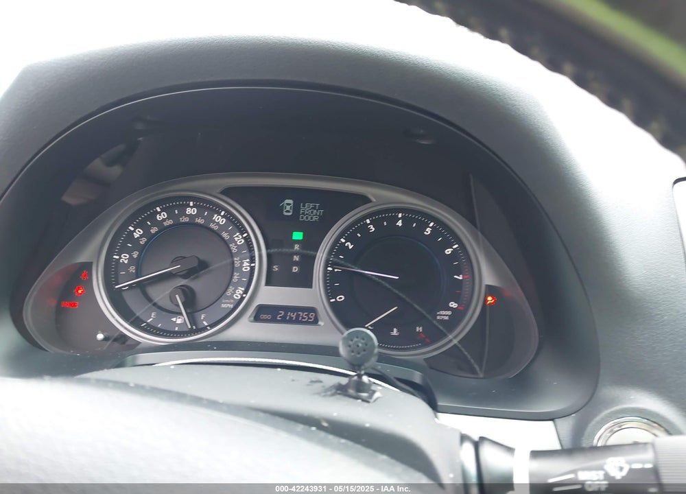 2008 LEXUS IS 250 VIN: JTHCK262582025292