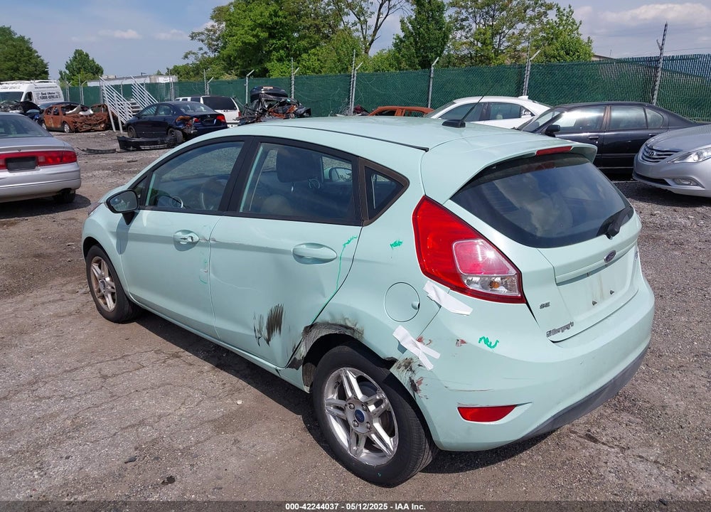 2017 FORD FIESTA SE VIN: 3FADP4EJ1HM131264