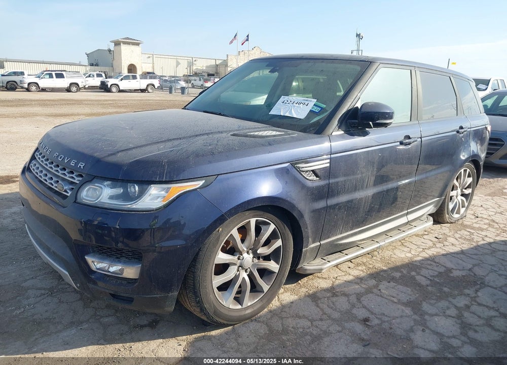 2015 LAND ROVER RANGE ROVER SPORT 3.0L V6 SUPERCHARGED HSE VIN: SALWR2VF3FA534940