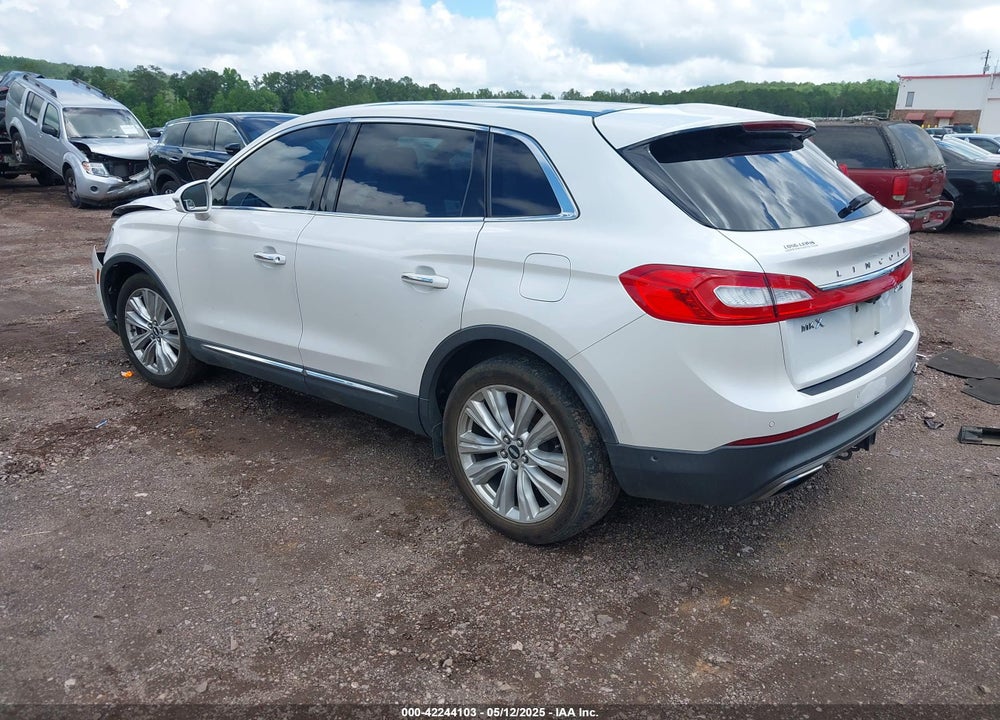 2016 LINCOLN MKX VIN: 2LMPJ8LP3GBL23275