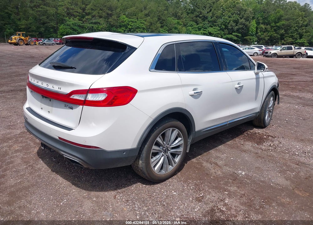 2016 LINCOLN MKX VIN: 2LMPJ8LP3GBL23275