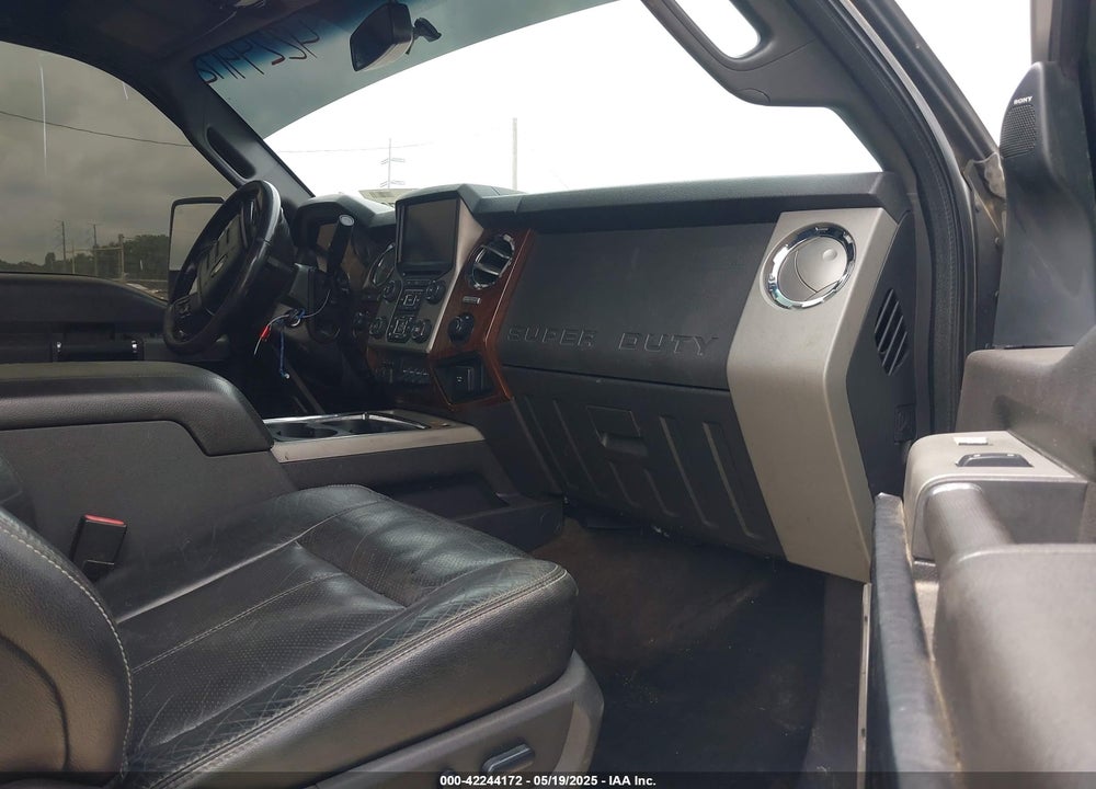 2013 FORD F-250 LARIAT VIN: 1FT7W2BT4DEB27388