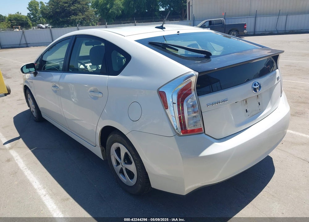 2013 TOYOTA PRIUS VIN: JTDKN3DU6D0352580