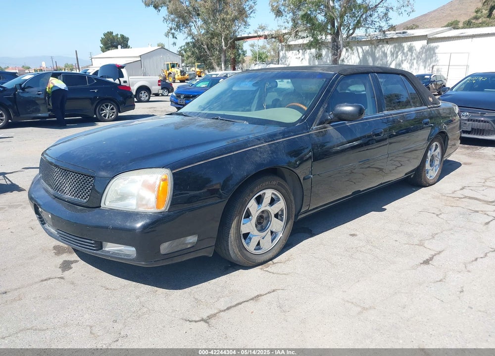 2002 CADILLAC DEVILLE DTS VIN: 1G6KF579X2U134554