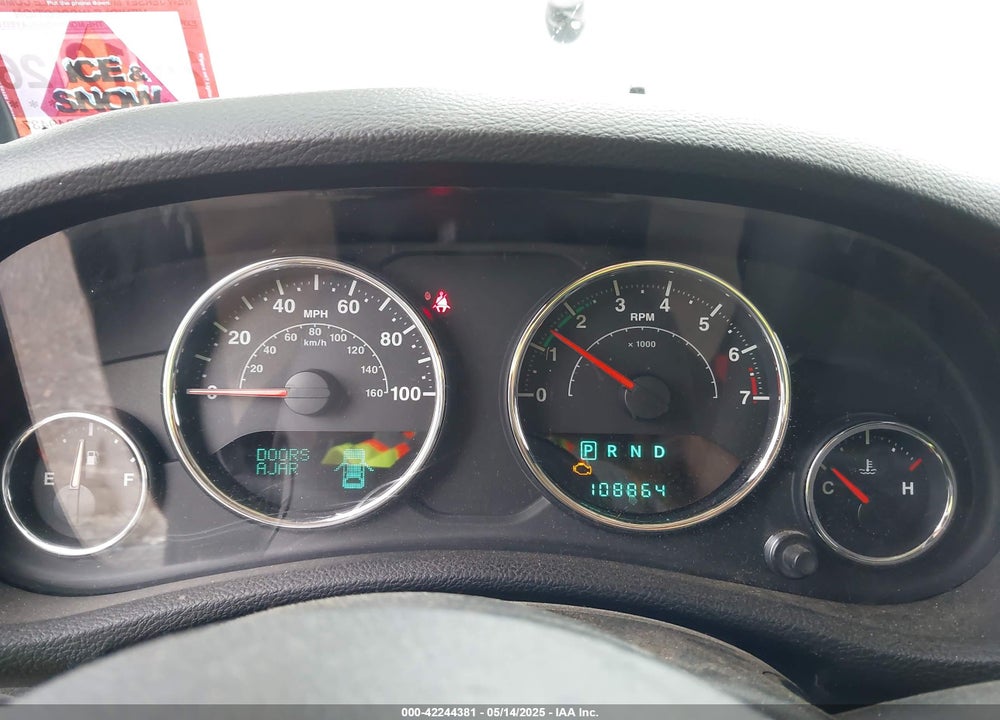 2014 JEEP WRANGLER UNLIMITED SPORT VIN: 1C4HJWDG9EL268853