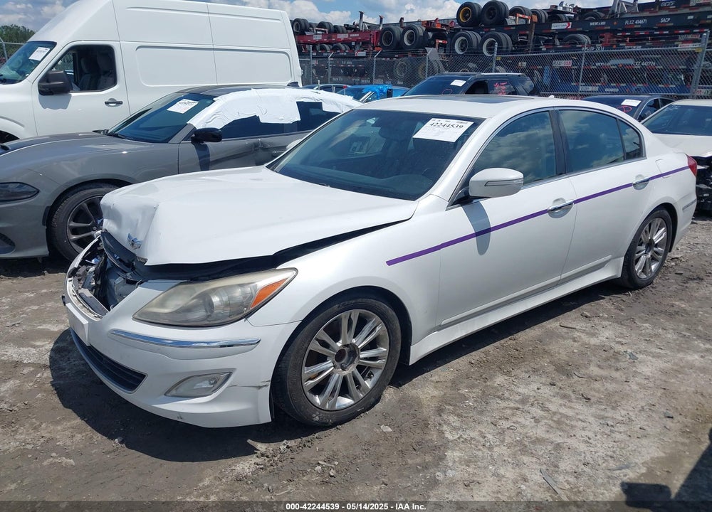 2012 HYUNDAI GENESIS 3.8 VIN: KMHGC4DD2CU203197