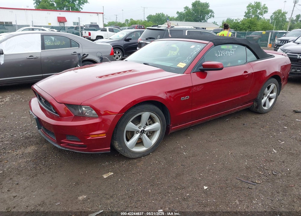 2014 FORD MUSTANG GT PREMIUM VIN: 1ZVBP8FF3E5209609