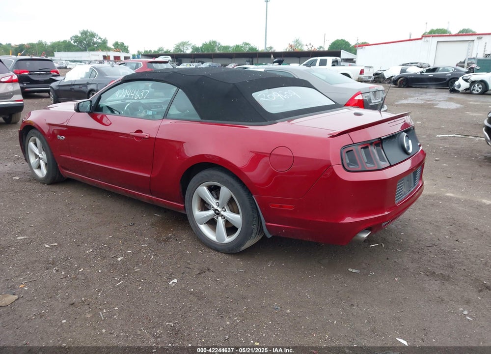 2014 FORD MUSTANG GT PREMIUM VIN: 1ZVBP8FF3E5209609