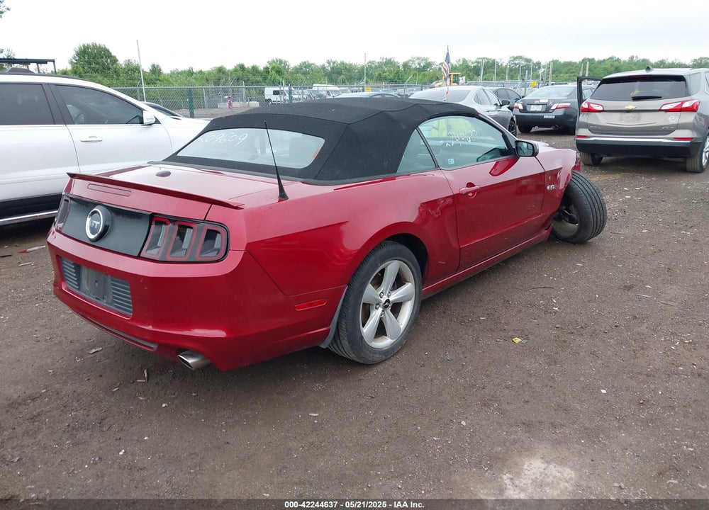 2014 FORD MUSTANG GT PREMIUM VIN: 1ZVBP8FF3E5209609