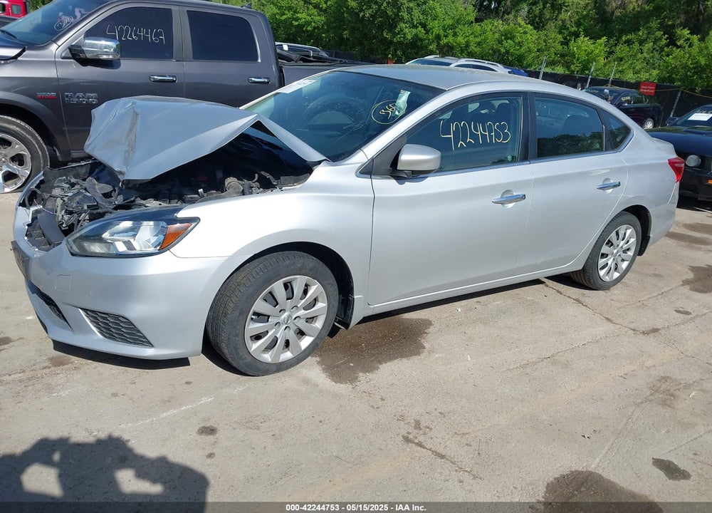 2016 NISSAN SENTRA VIN: 3N1AB7AP6GY301104