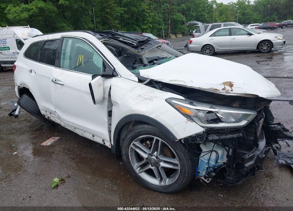 2017 HYUNDAI SANTA FE VIN: KM8SR4HF3HU256244
