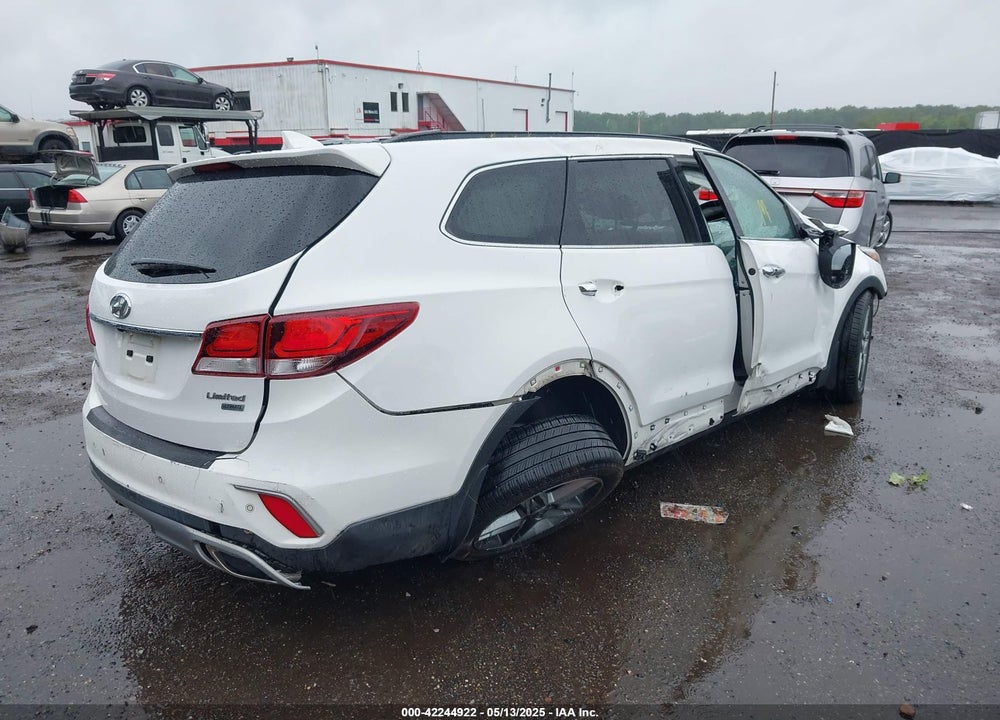 2017 HYUNDAI SANTA FE VIN: KM8SR4HF3HU256244