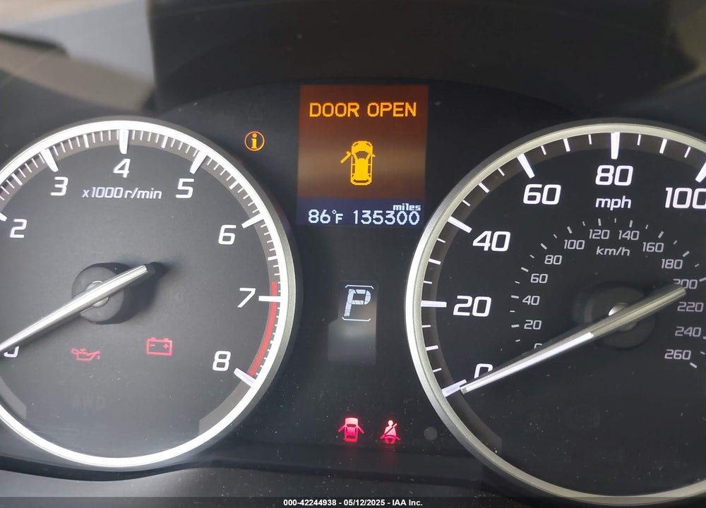 2013 ACURA RDX VIN: 5J8TB3H57DL005100