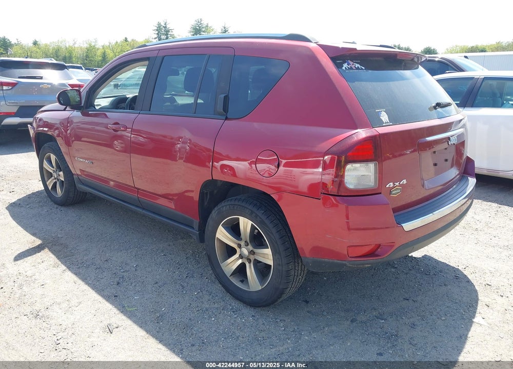 2016 JEEP COMPASS VIN: 1C4NJDEB7GD775631