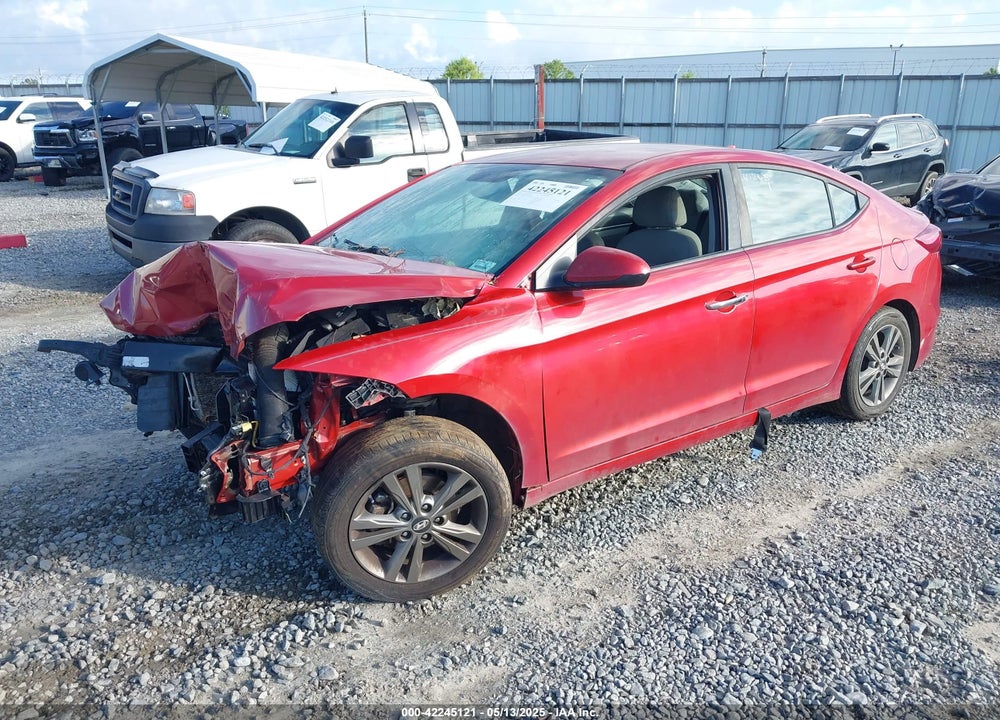 2017 HYUNDAI ELANTRA VIN: 5NPD84LFXHH022863