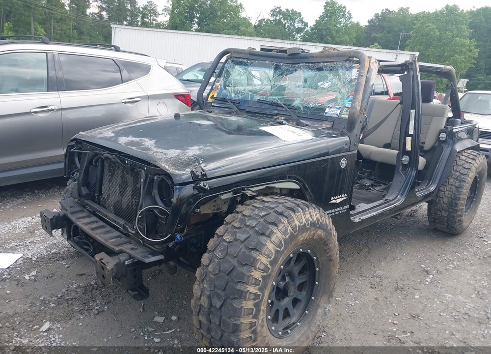 2008 JEEP WRANGLER UNLIMITED SAHARA VIN: 1J4GA59138L501621