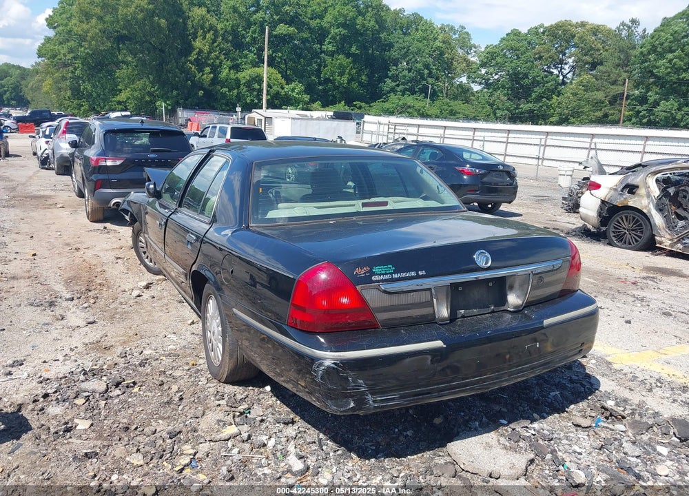 2008 MERCURY GRAND MARQUIS VIN: 2MEFM74V18X618601