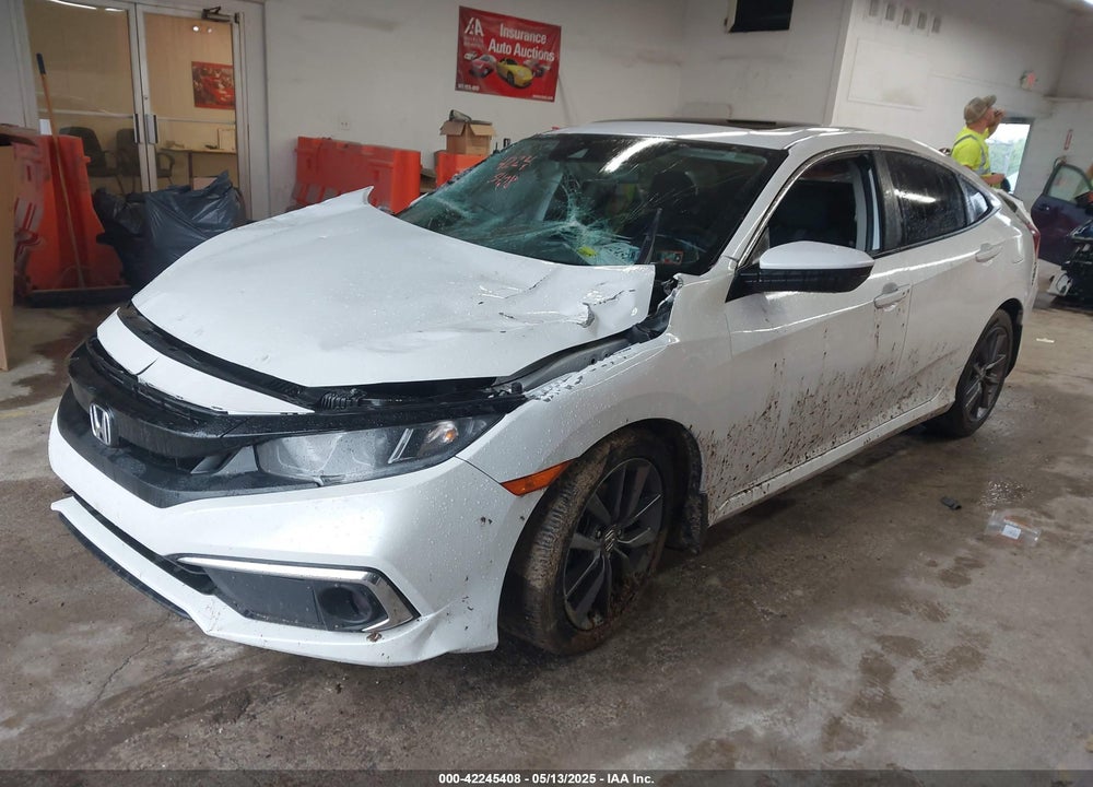 2019 HONDA CIVIC EX VIN: 19XFC1F36KE016030