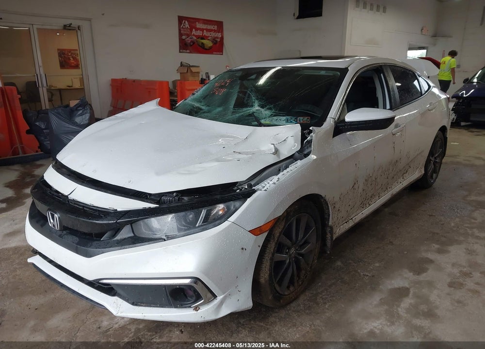 2019 HONDA CIVIC EX VIN: 19XFC1F36KE016030