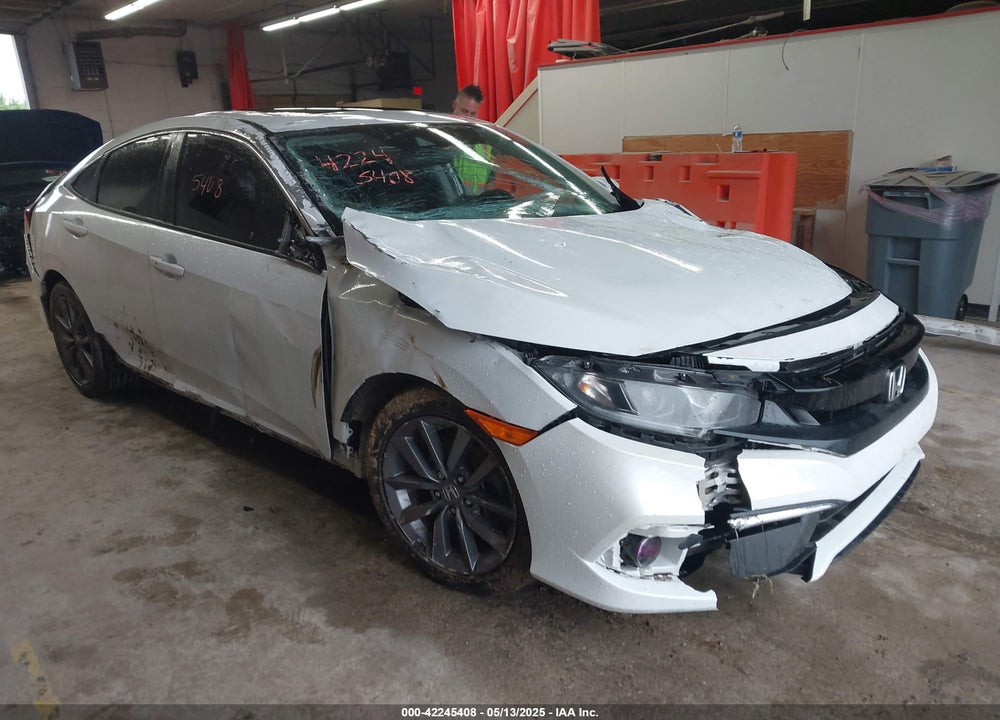 2019 HONDA CIVIC EX VIN: 19XFC1F36KE016030
