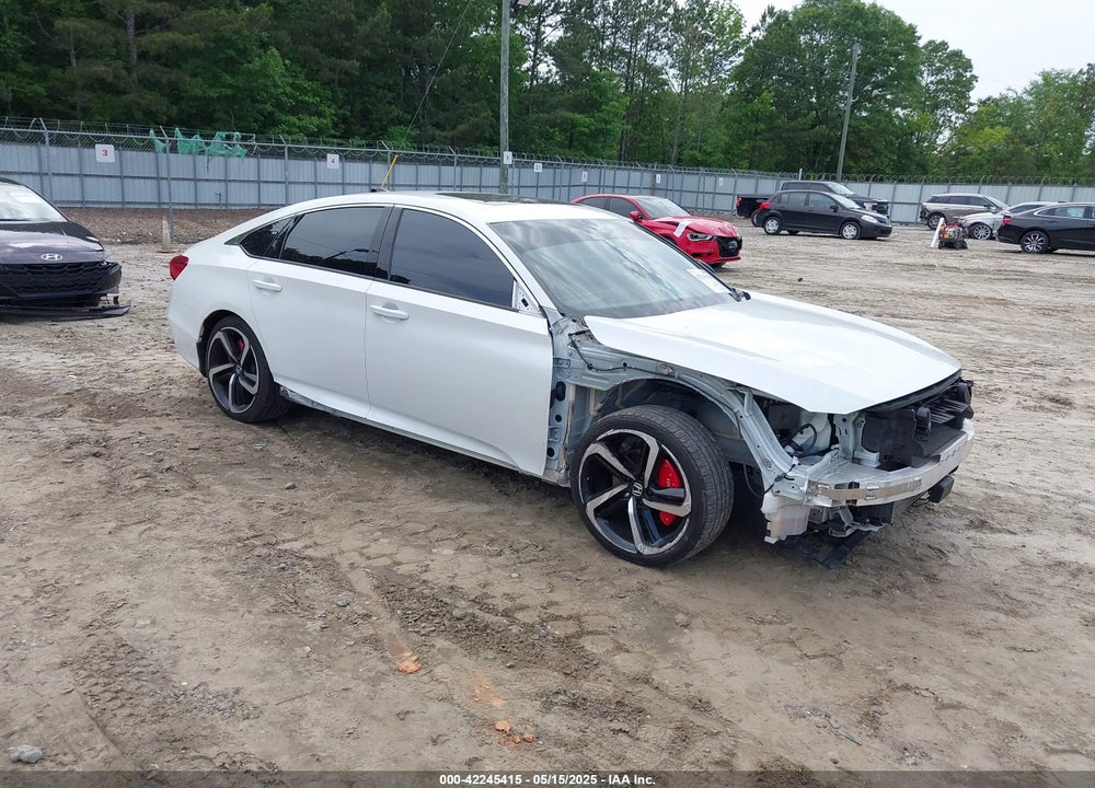 2021 HONDA ACCORD SPORT 2.0T VIN: 1HGCV2F38MA011695