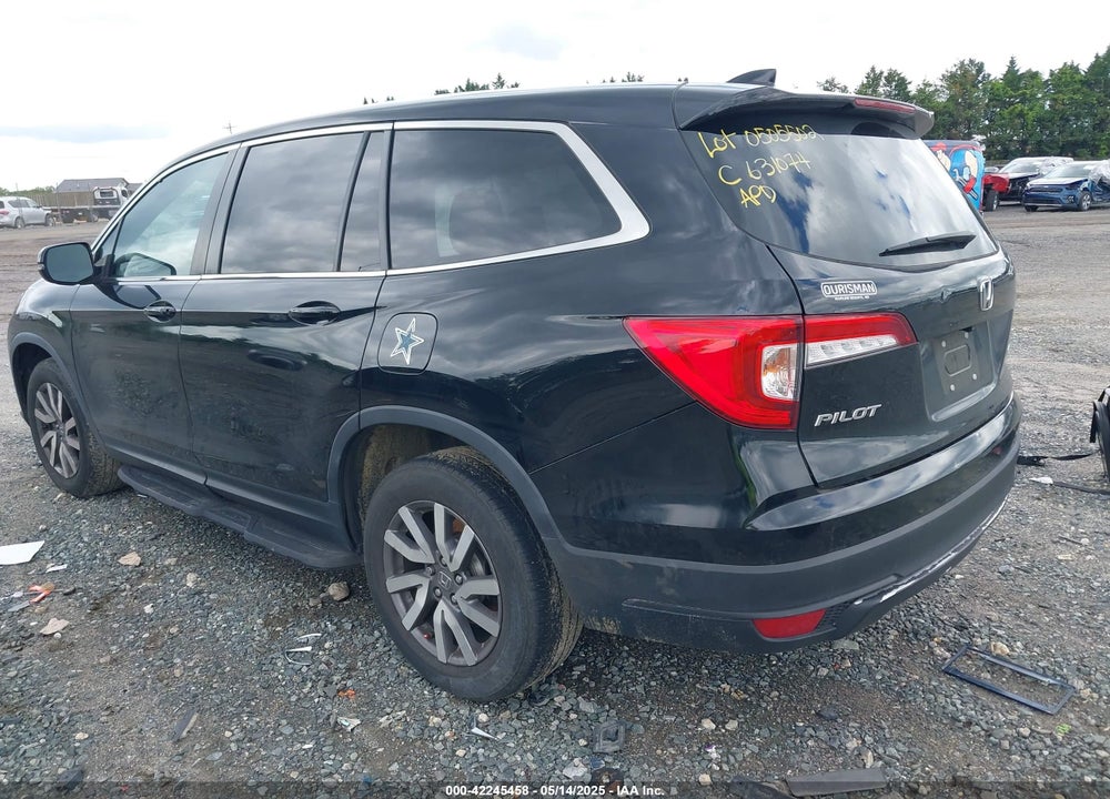 2021 HONDA PILOT VIN: 5FNYF6H52MB072796